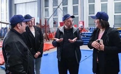 GANGYOU-GRUPPEN AMERIKANSKE KUNDER BESØKER