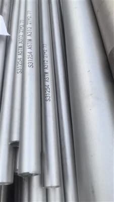 Premium ASTM A312 UNS S31254 254SMO Rustfrie Stålrør Sendt Til Mexico