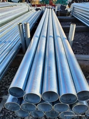 ASTM A53-standard galvanisert rør sendt til USA