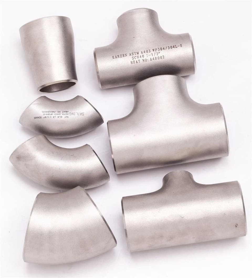 Rustfrie stål stumpesveisefittings